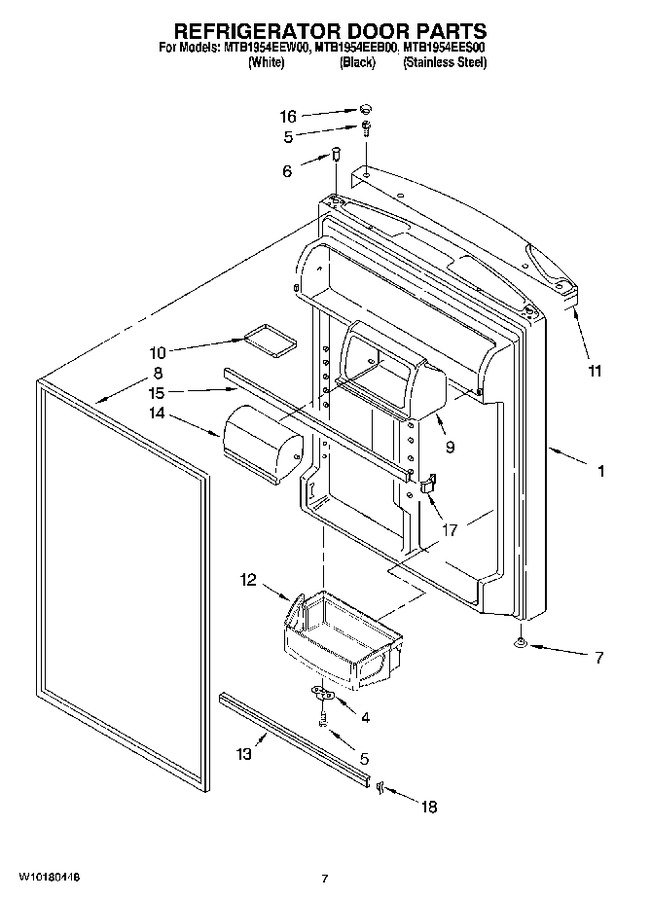 Diagram for MTB1954EES00