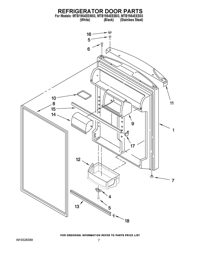 Diagram for MTB1954EEB03