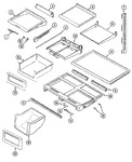 Diagram for 09 - Shelves & Accessories