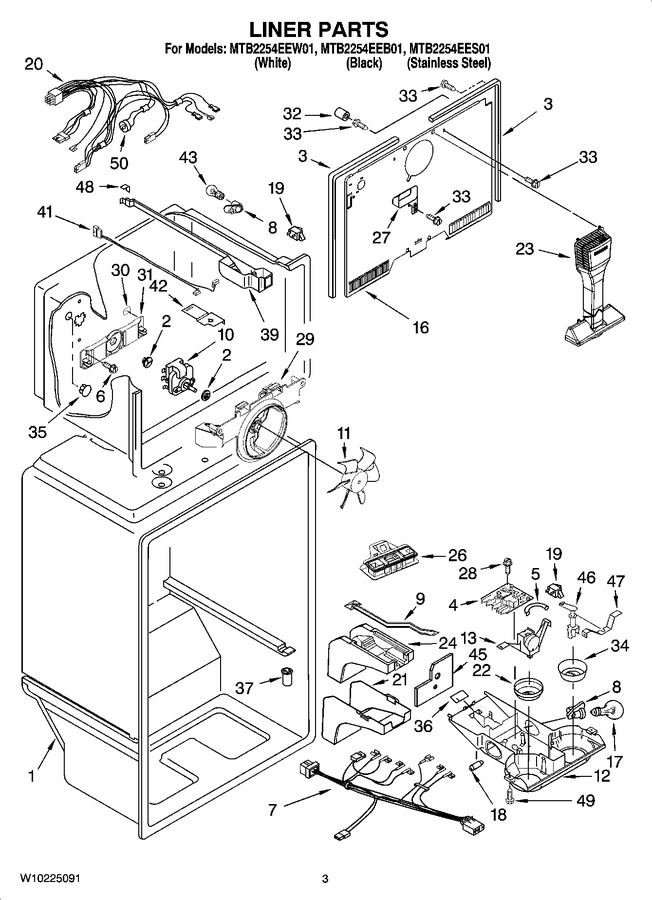 Diagram for MTB2254EES01