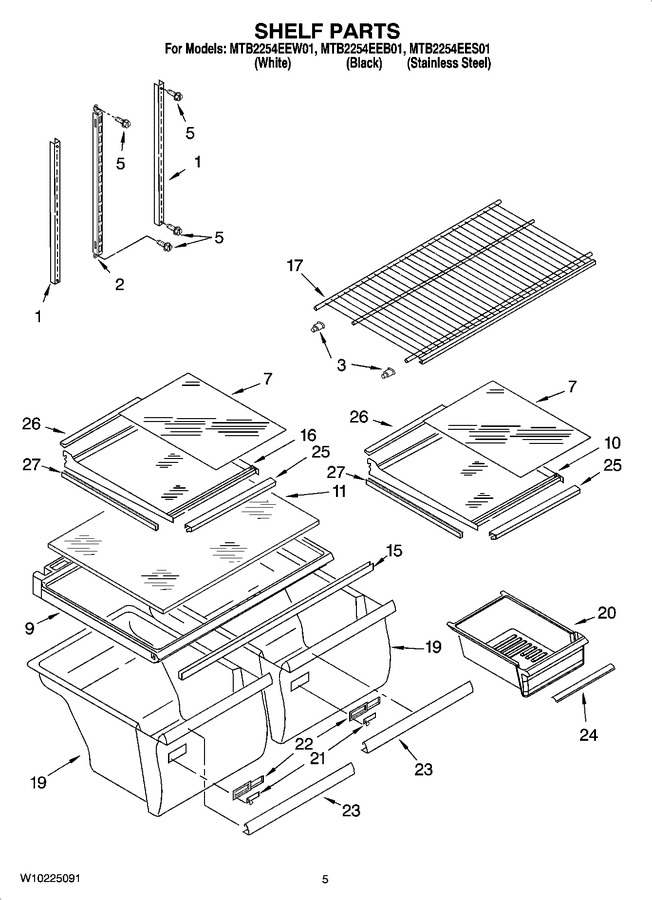 Diagram for MTB2254EEW01
