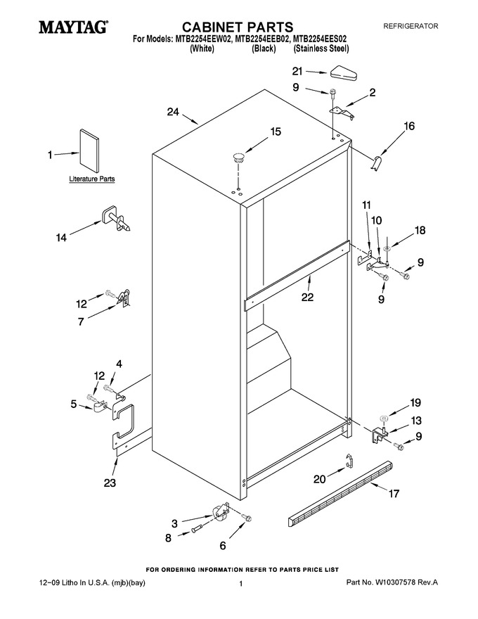Diagram for MTB2254EEB02