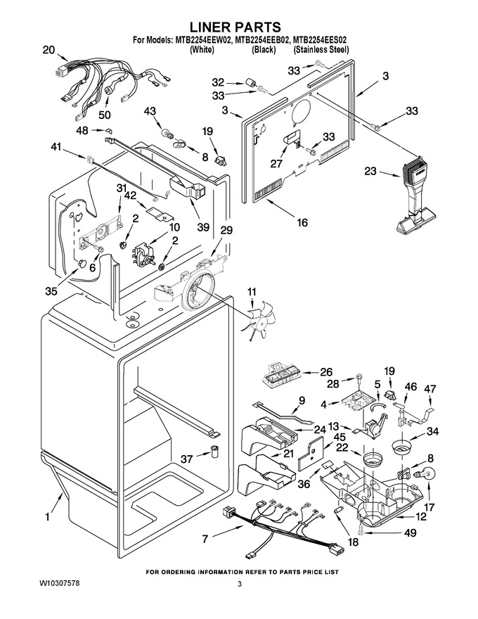 Diagram for MTB2254EEB02