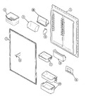 Diagram for 07 - Fresh Food Inner Door