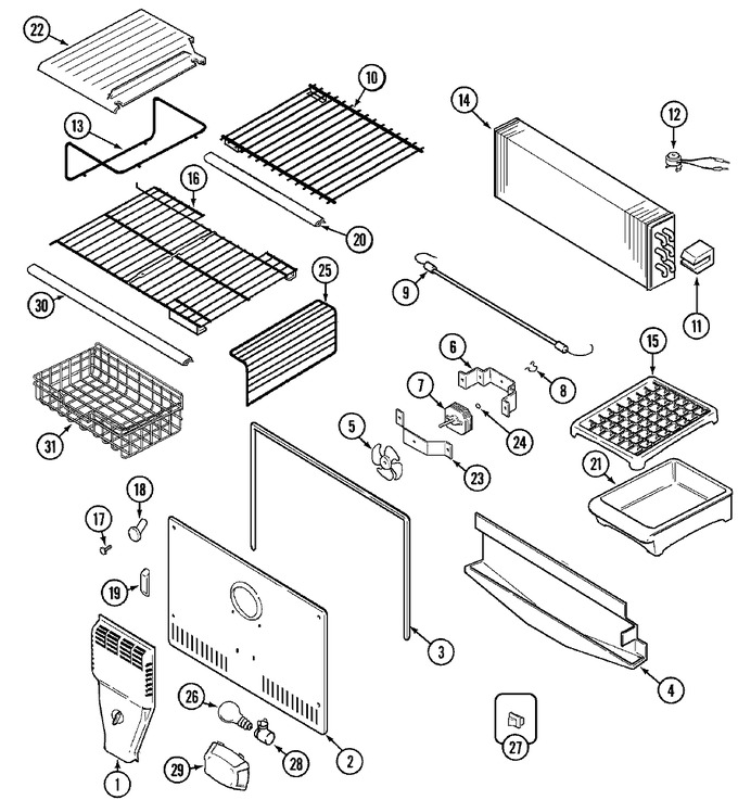 Diagram for MTB2656FEW
