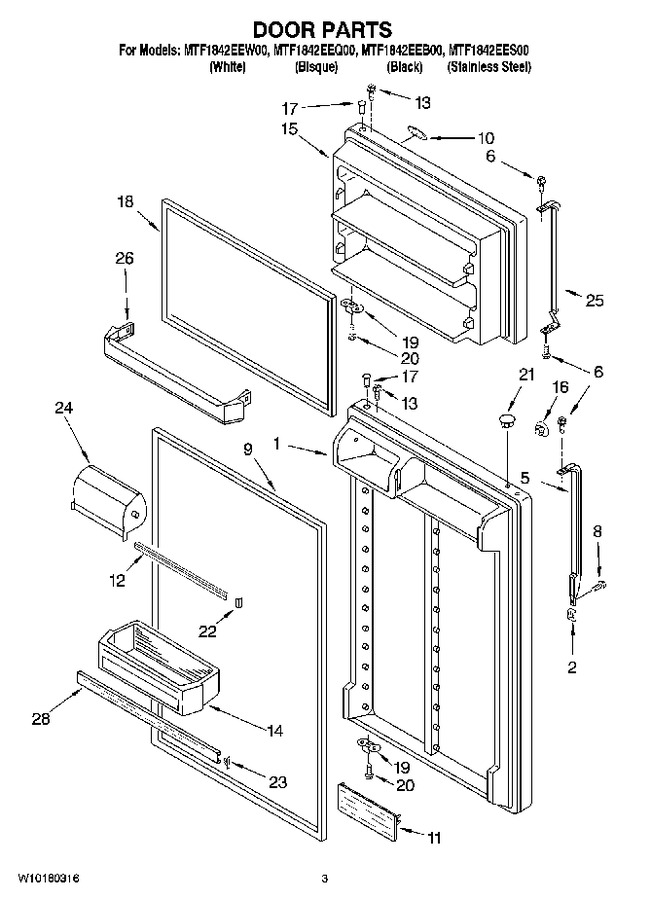 Diagram for MTF1842EEB00