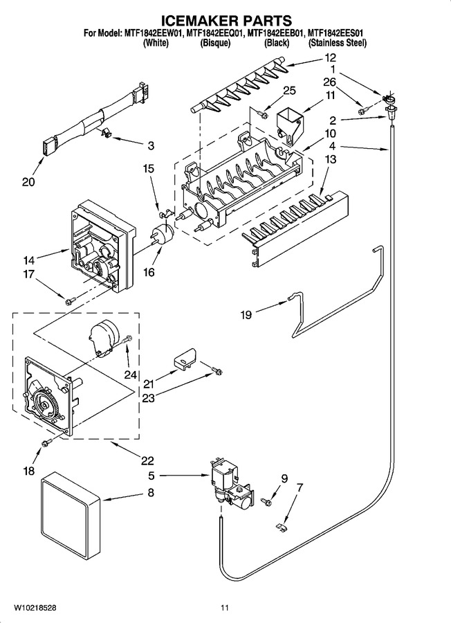 Diagram for MTF1842EES01