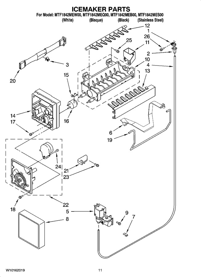 Diagram for MTF1842MEQ00