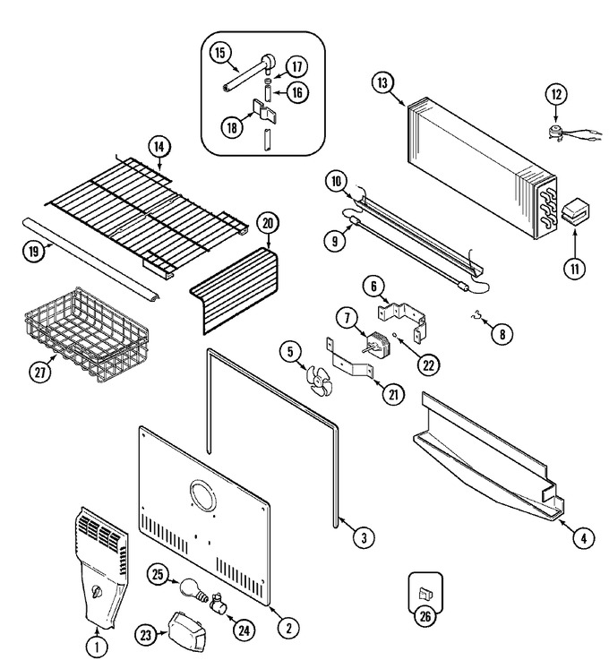 Diagram for MTF2155DRW