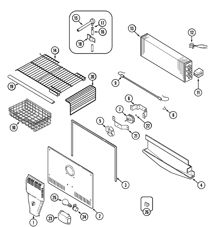 Diagram for MTF2155DRQ