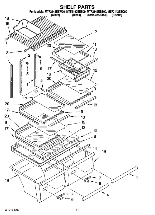 Diagram for MTF2142EEW00