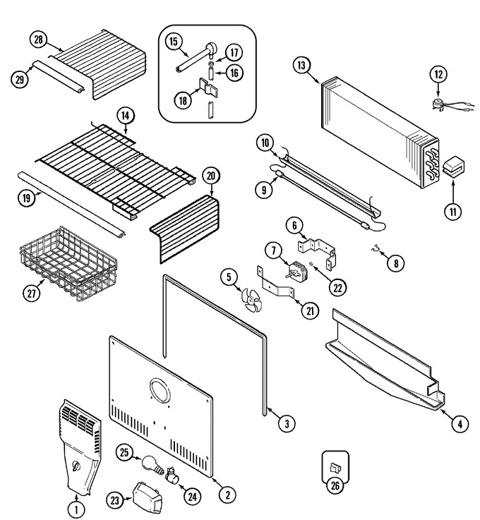 Diagram for MTF2455DRB