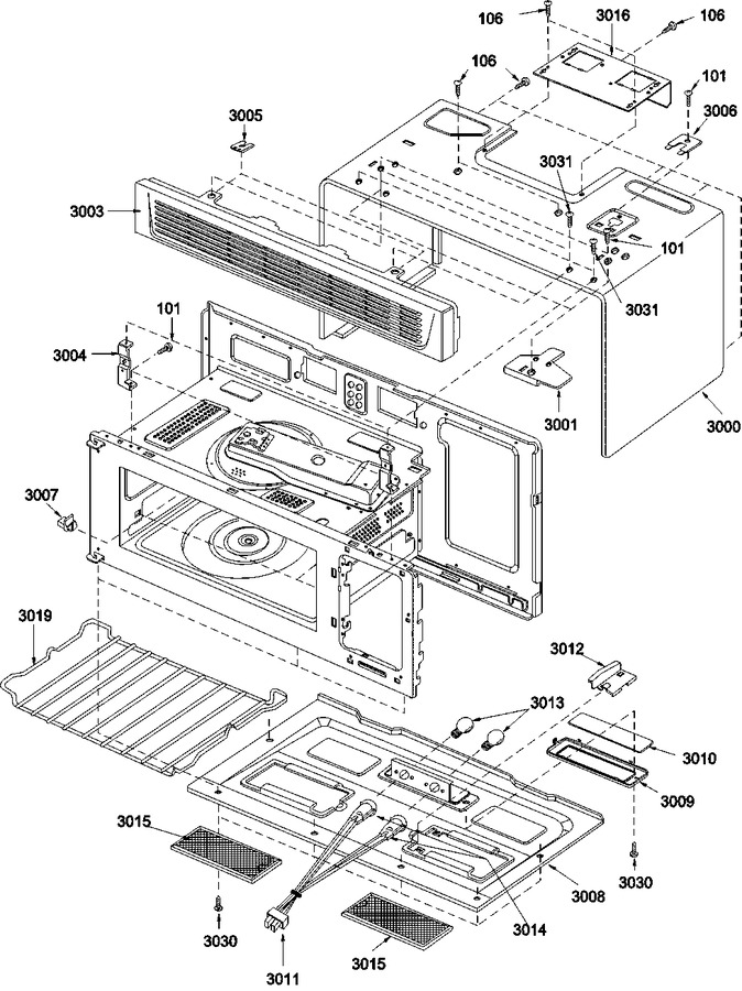 Diagram for MVH340L (BOM: P1319508M)