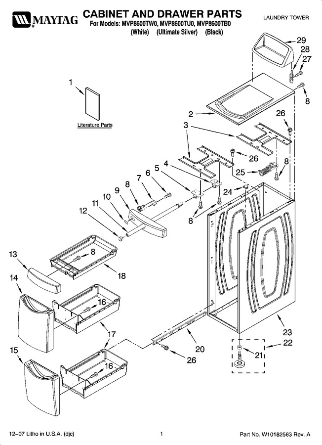 Diagram for MVP8600TU0