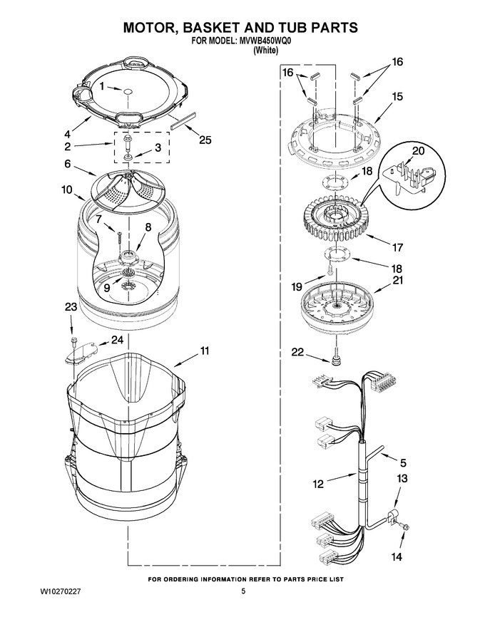 Diagram for MVWB450WQ0