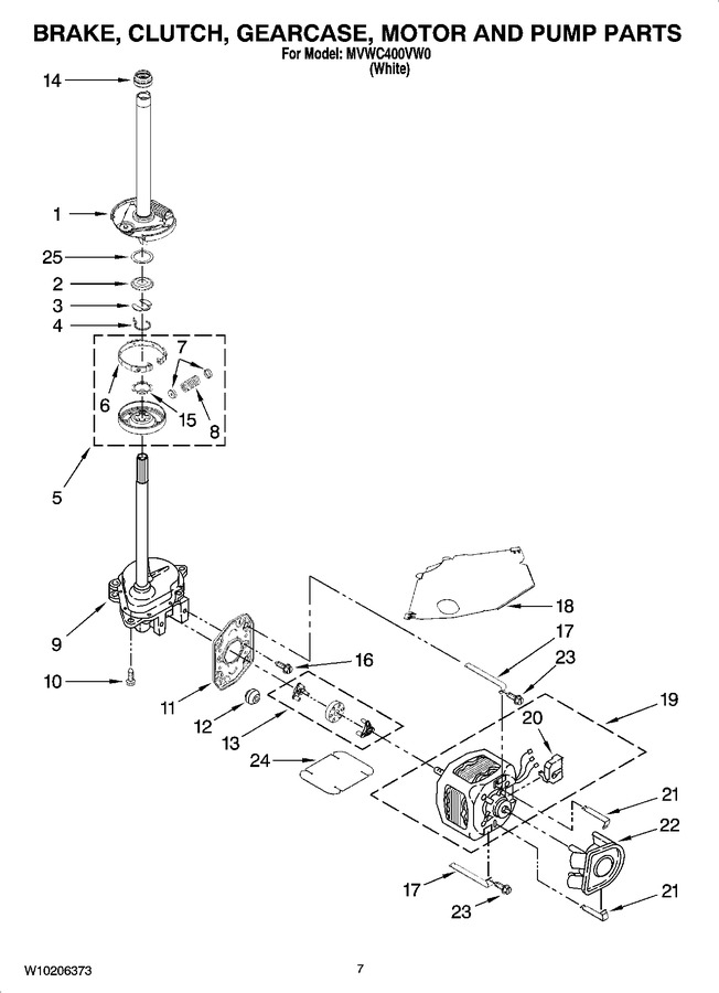 Diagram for MVWC400VW0