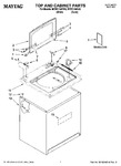 Diagram for 01 - Top And Cabinet Parts