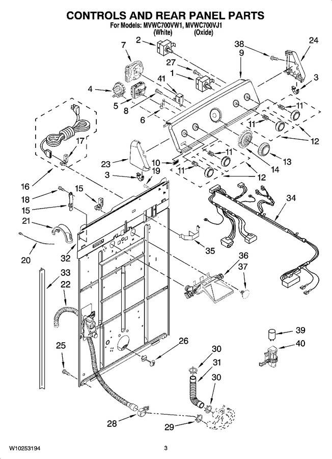 Diagram for MVWC700VW1