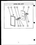Diagram for 01 - Control Panel Parts