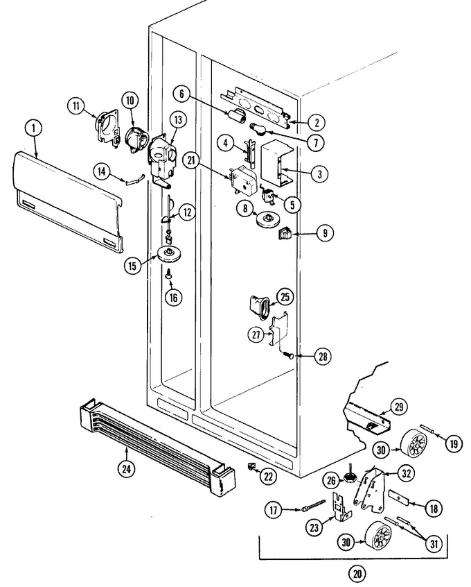 Diagram for MX411