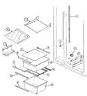 Diagram for 08 - Shelves & Accessories