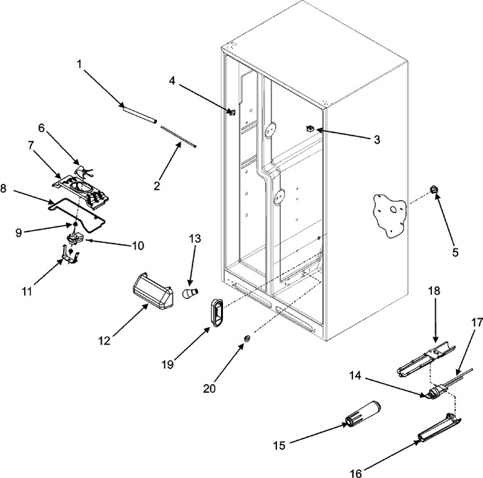 Diagram for MZD2665HEW