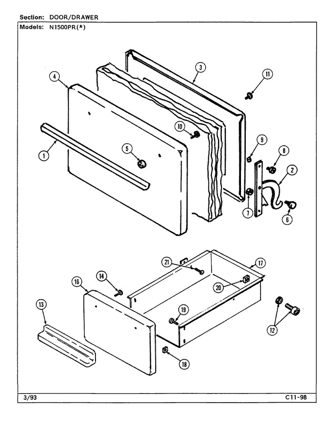 Diagram for N1500PRW