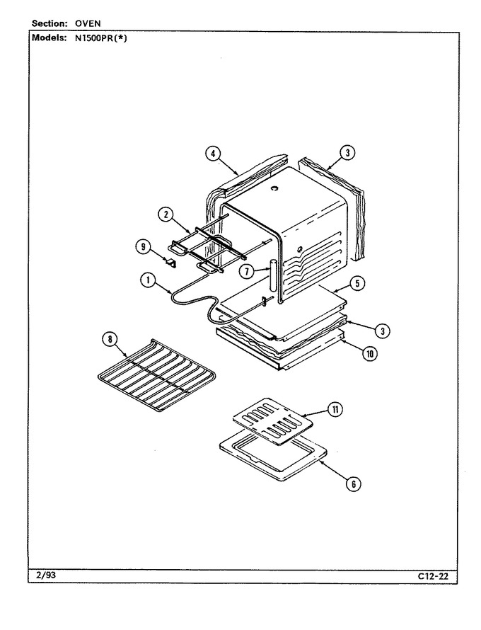 Diagram for N1500PRW