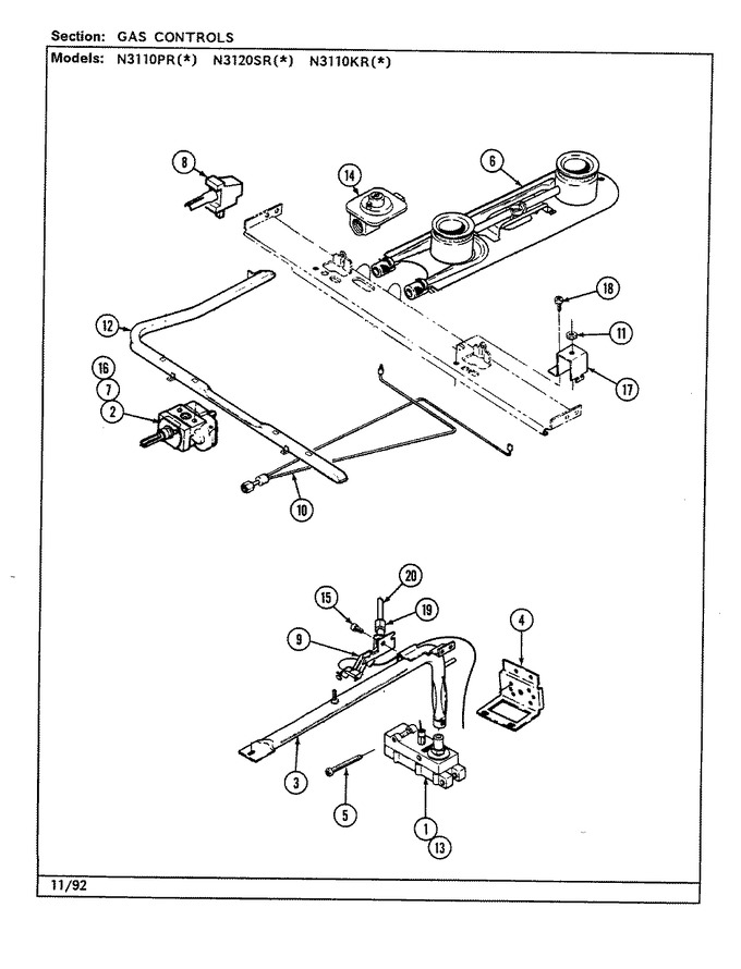 Diagram for N3110KRW