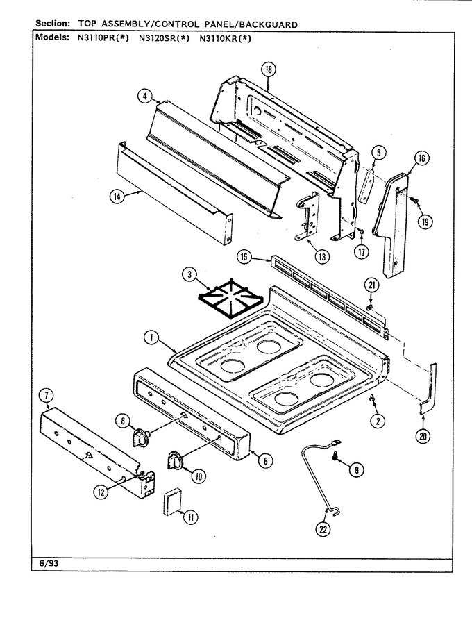 Diagram for N3110KRW