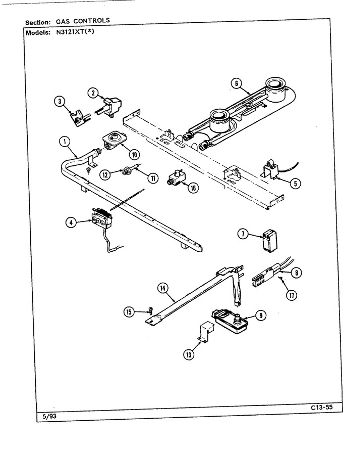 Diagram for N3121XTW