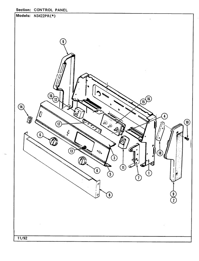 Diagram for N3422PRW