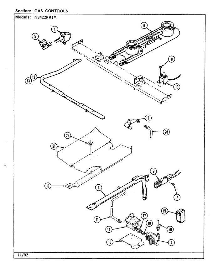 Diagram for N3422PRA