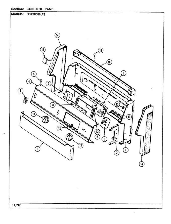 Diagram for N3438SRA