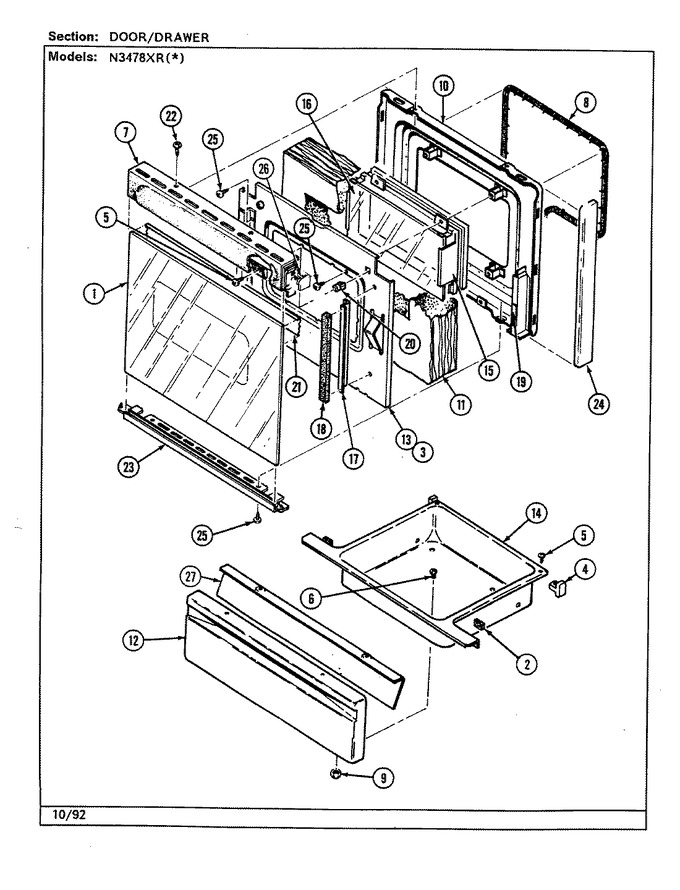 Diagram for N3478XRW