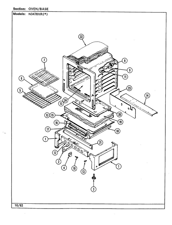 Diagram for N3478XRW