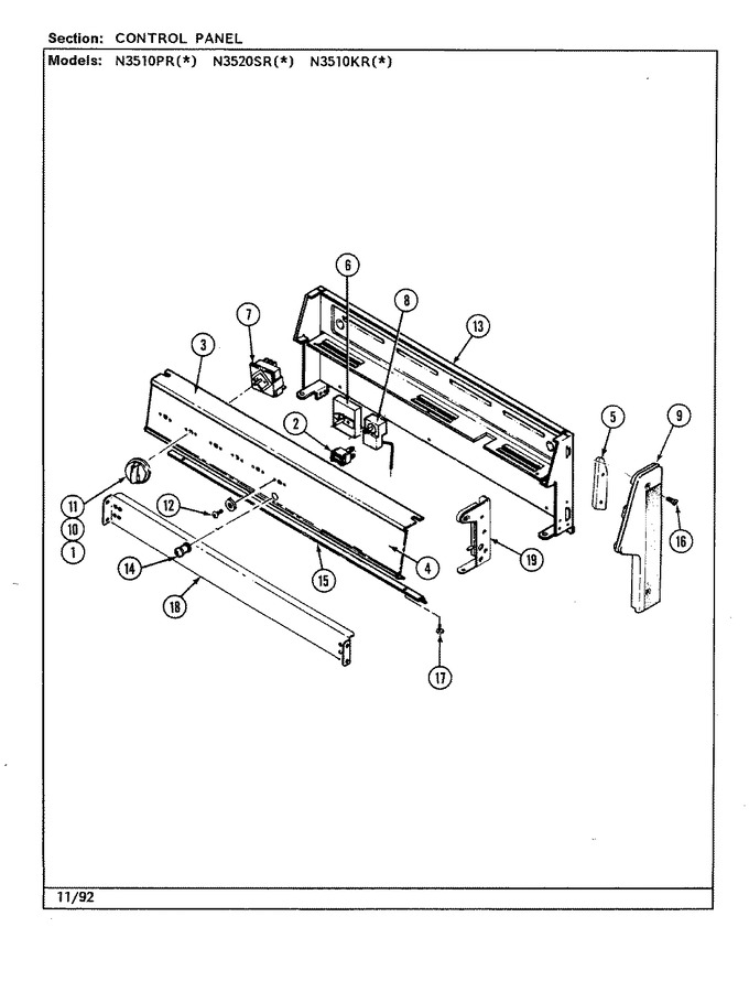 Diagram for N3510PRW