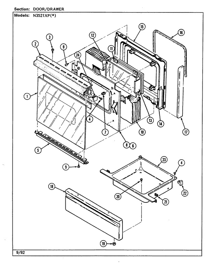 Diagram for N3521XPW