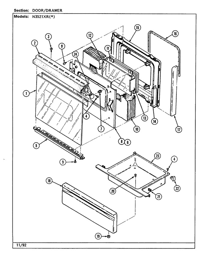 Diagram for N3521XRA