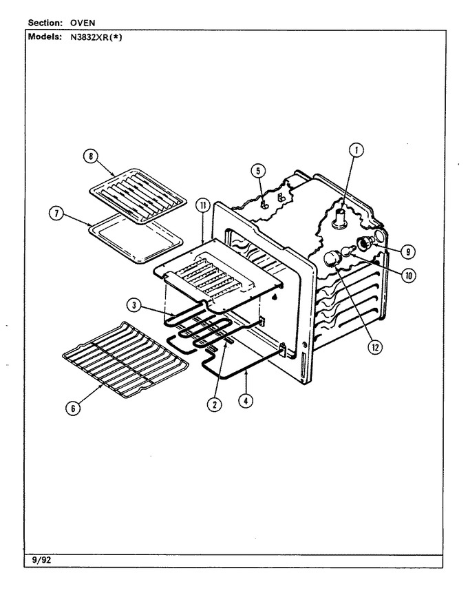 Diagram for N3832XRW