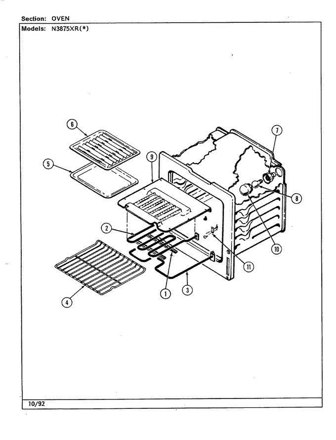 Diagram for N3875XRA