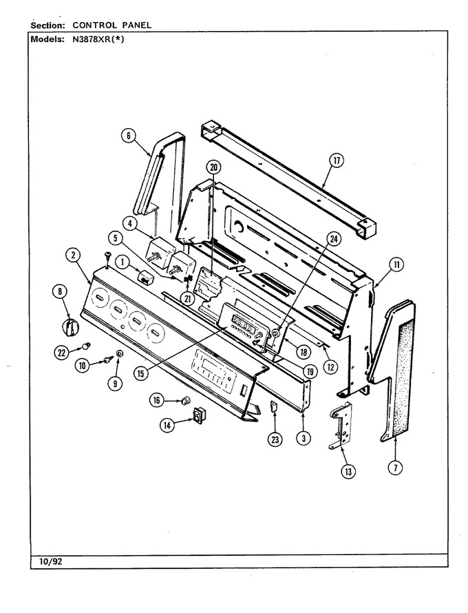 Diagram for N3878XRW