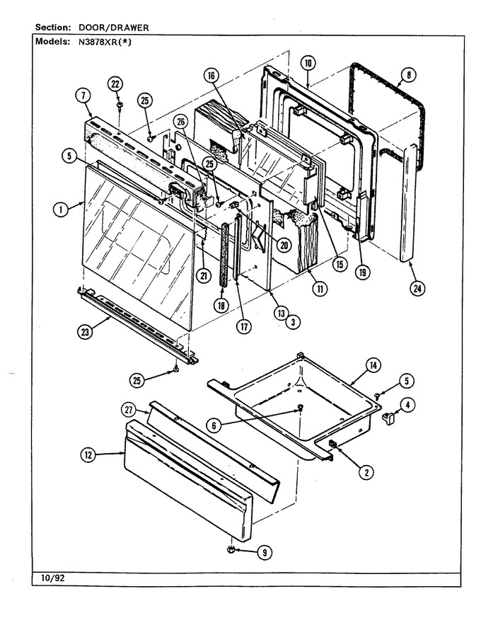 Diagram for N3878XRW