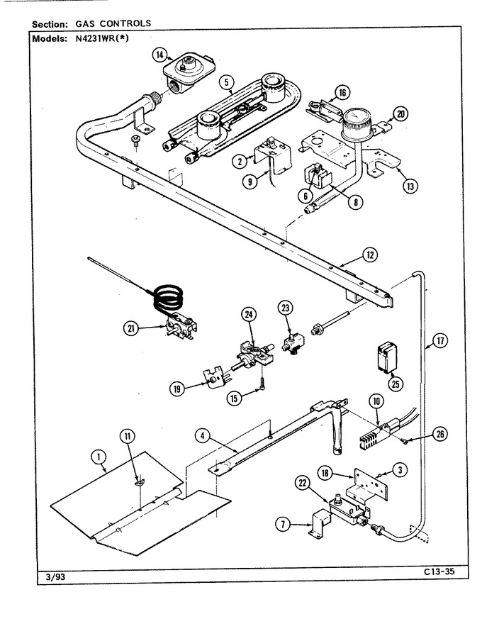 Diagram for N4231WRA