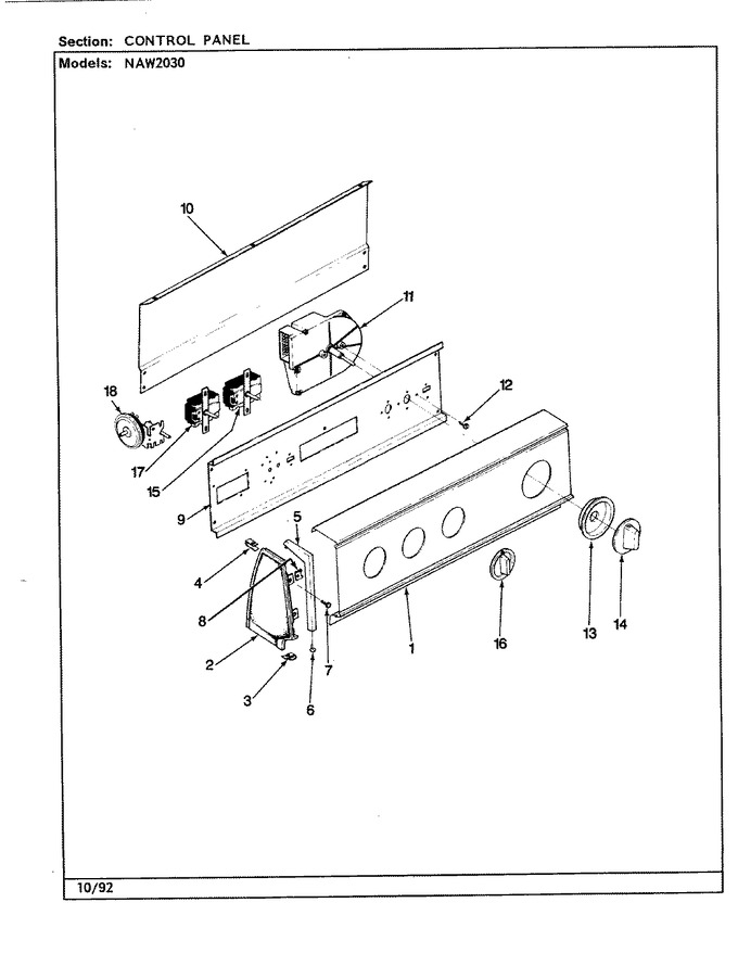 Diagram for NAW2030W