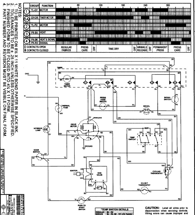 Diagram for NDG5800AWW