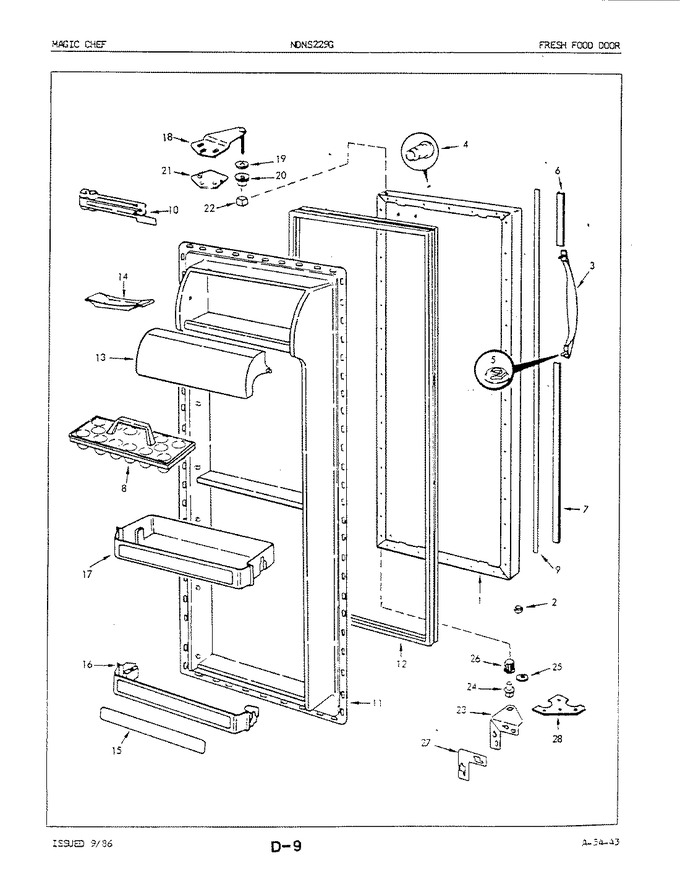 Diagram for NDNS229GA (BOM: 5N65A)