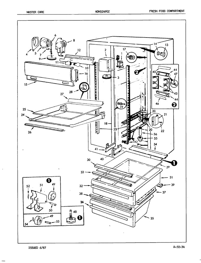Diagram for NDNS249GZA (BOM: 7L36A)