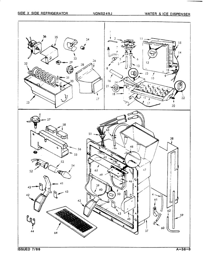 Diagram for NDNS249JH (BOM: 8L40A)