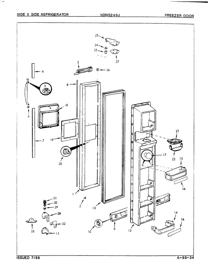 Diagram for NDNS249JA (BOM: 8N45A)